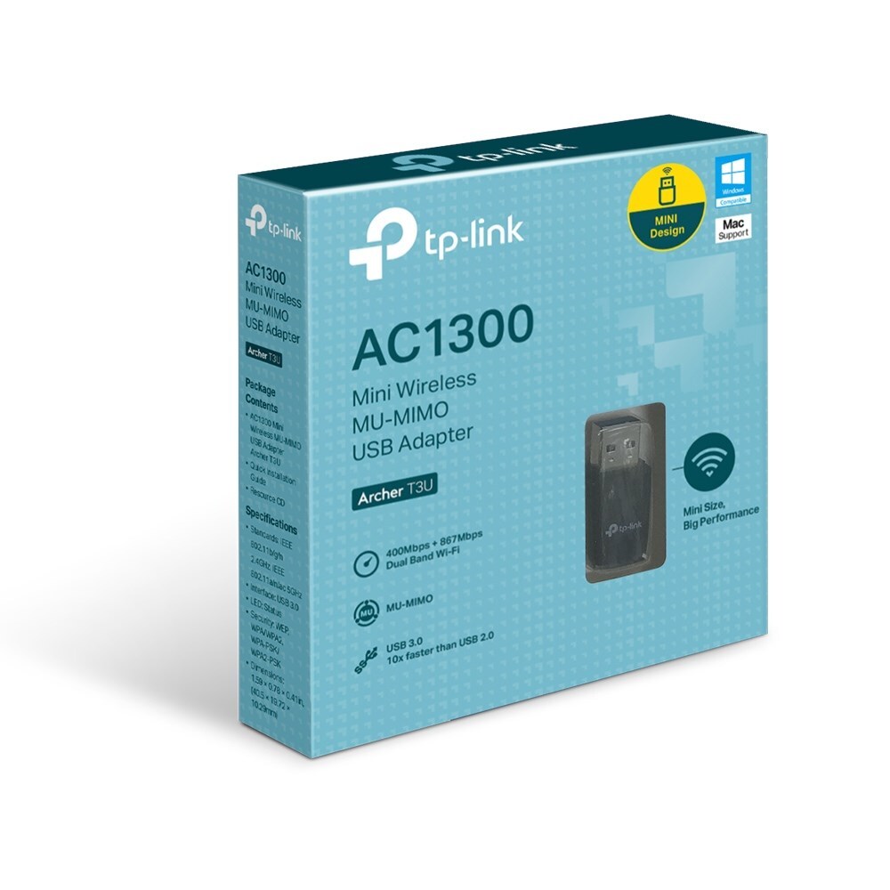 [ARCHER T3U] Tp-Link AC1300 Archer T3U Wi-Fi USB Adapter