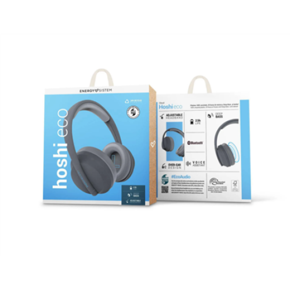 ENERGY SISTEM Hoshi Eco Wireless Headphones - Cloud