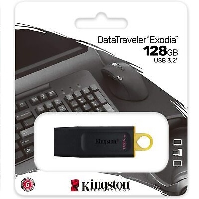 Kingston DataTraveler Exodia Onyx 128GB (USB 3.2)