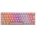 White Shark WAKIZASHI RGB Mechanical Keyboard Pink