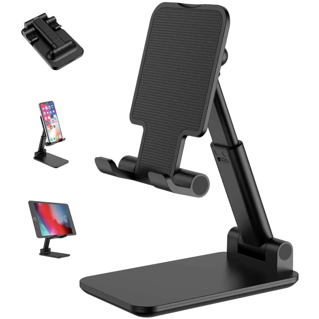 Rixus Support de téléphone pliable pour bureau