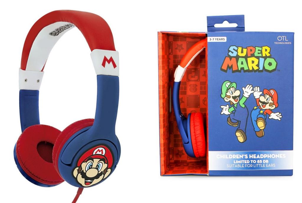 Super Mario - Casque audio Mario pour enfants MULT Audio / Sound