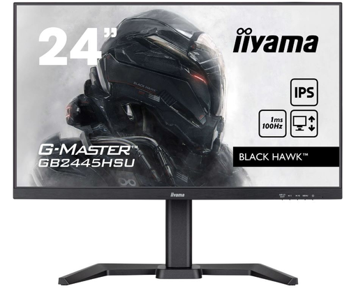 [GB2445HSU-B2] IIYAMA 24 inch WIDE LCD G-Master Black Hawk 1920 x 1080