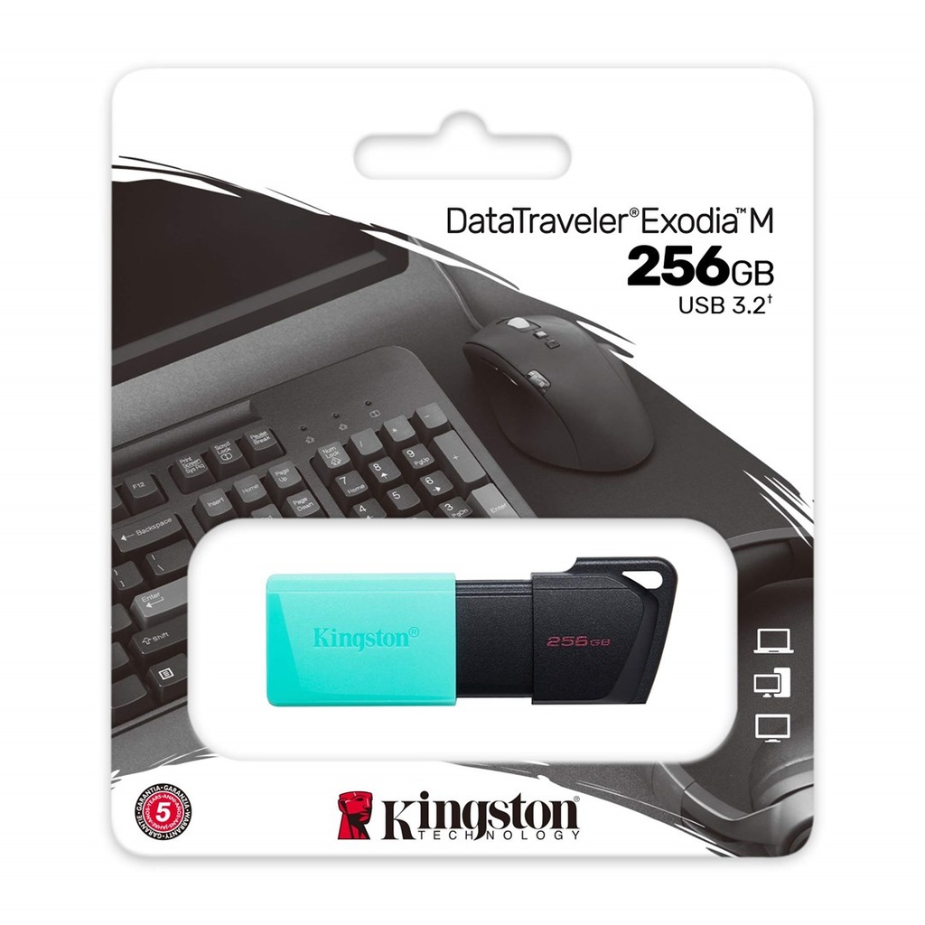 [7451812]  Kingston DataTraveler Exodia M - USB flash drive - 256 GB
